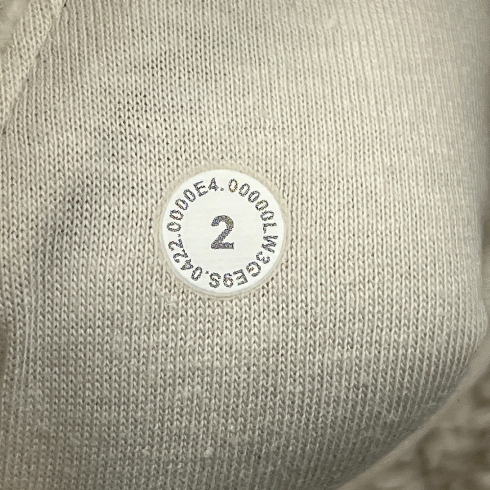 Lululemon Jacket Women's 2 Opal Collarless Textured Fleece Full Zip Sherpa Coat - Picture 3 of 10